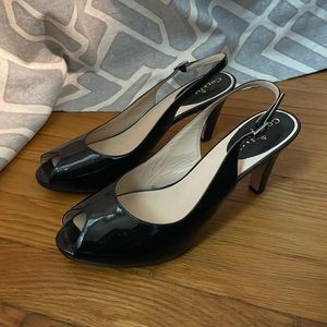 Cole Haan Sling Back Peep Toe Pumps